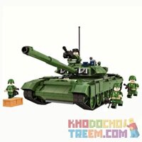 Winner 8101  XE TĂNG CHIẾN ĐẤU CHỦ LỰC T90A bộ đồ chơi xếp lắp ráp ghép mô hình Tank Battle TANKBATTLE Xe Tăng Đối Đầu 456 khối