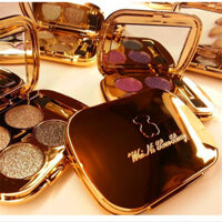 Winnie the Pooh Phấn mắt 4 màu nhấp nháy đến cuối Phấn mắt kim cương quad