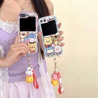 Winnie the Pooh Piglet Tpu Cho Motorola MOTO Razr 40Ultra 50Ultra Gấp Điện Thoại Chống Sốc