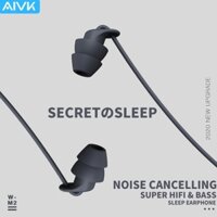 Winss M2 Tai Nghe có mic tai nghe có dây dễ thương chống ồn Tai nghe ngủ Hifi & Bass nhét tai for xiaomi for vivo