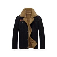 Winter Bomber Jacket Men Air Force Pilot Ma1 Jacket Warm Male Fur Collar Army Jacket Tactical Mens Jacket