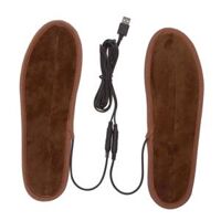 Winter Heated Insoles Electronic Heating Warm Insoles Foot Pad Heater Boot Warmer with USB Rechargeable for Both Men and Women - 37-3824cm