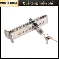 Winter064 Tay lái khóa xe chống trộm thiết bị trộm phanh bàn đạp kẽm Kinc xi lanh 19,5cm compact cho xe tải tự động xe tải xe tải xe tải tự động