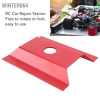 Winter064 Trạm sửa chữa ô tô RC Xoay 360 độ Hợp kim nhôm Car Work Stand Công cụ lắp ráp