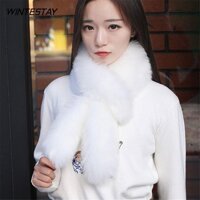 WINTESTAY Khăn quàng cổ nữ WINTESTAY, Khăn sưởi cổ đông lạnh mùa đông, Khăn quàng cổ lông thú giả ấm áp