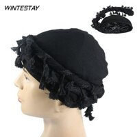 Wintestay Quấn Đầu, Mũ Bò Co Giãn Turban, Unisex Satin Lụa Lót Chống Nắng Ấm Khăn Cho Nam