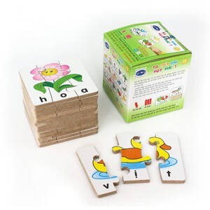 Bộ ghép hình học chữ 1 Winwintoys 65442