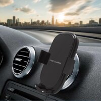 Wireless Car Charger Fast Qi Charging Pad Phone Holder for iphone Samsung