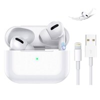 Wireless Earbuds Bluetooth 5.0 Headset Earbuds Headphones Built-in Microphone and Charging Box,3D Stereo Noise Cancelling Earbuds, Suitable for App...