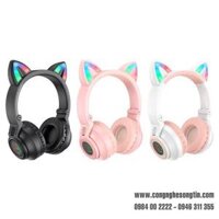 Wireless headphones BO18 Cat ear