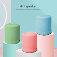 Wireless Small Speaker HiFi Surround Sound Music Player Bluetooth Speaker Subwoofer Stereo Compatible With Mobile Phone Tablet - pink