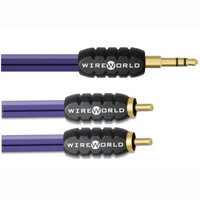 WIREWORLD Pulse Mini Jack to 2RCA Audio Cable 1.5M