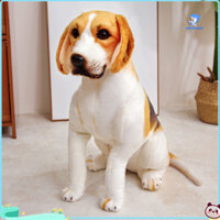 Wirlsweal Beagle Chó Sang Trọng Đồ Chơi Ngồi Cún Con Plushie Thú Nhồi Bông Búp Bê Gối Văn Phòng Nhà Trang Trí Phòng Ngủ Trẻ Em Người Lớn Quà Tặng Sinh Nhật Giáng Sinh