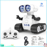 Wirlsweal Đồ chơi Robot điều khiển từ xa cho trẻ em có đèn LED Âm nhạc Cảm biến cử chỉ có thể lập trình Nói chuyện Tương tác Trẻ mới biết đi Điện 2.4Ghz RC Đóng thế Mô hình Robot