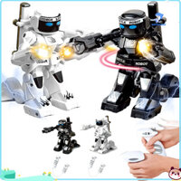 Wirlsweal Electric RC Battle Boxing Robot 2.4G Điều khiển từ xa Humanoid Fighting Đồ chơi trẻ em