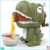 Wirlsweal Khủng Long Mì Máy Làm Đồ Chơi Chơi Bột Bộ Hình Hoạt Hình Đáng Yêu Tương Tác Cha Mẹ-Con Đất Sét Màu Sáng Tạo Nhà Bếp ​Bộ