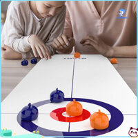 Wirlsweal Kids Curling Board Game với thảm có thể gập lại 8 / 16 Pucks Trẻ mới biết đi Trò chơi đá nổi giáo dục 2 người chơi Đồ chơi khúc côn cầu tương tác gia đình