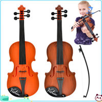 Wirlsweal Trẻ Em Đồ Chơi Violin Thực Tế Nhìn Mô Phỏng Đàn Violin Cổ Điển Học Tập Âm Nhạc Trẻ Em Mới Bắt Đầu Giáo Dục Sớm Di Động Nhạc Cụ Đồ Chơi
