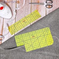 Wisathy Hem Thước Đo Chắp Vá Dụng Cụ May DIY Chịu Nhiệt