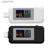 Wisathy USB Tester Cáp đa chức năng kỹ thuật số hiện tại Điện thoại máy tính xách tay