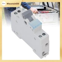 Wisconsin059 Hướng dẫn sử dụng công tắc cách ly điện kép 1p 63a 35mm DIN Rail Mount For RVS Homes Generators