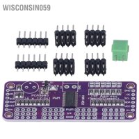 Wisconsin059 Servo Motor Driver PWM Control Module 16 Channel 12 Bit IIC PCA9685 Controller for DIY