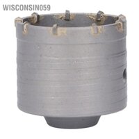 Wisconsin059 Tấm lõi tường Bit 75mm Carbide rèn lỗ bê tông Cưa có độ cứng cao Dụng cụ mở để lắp đặt máy điều hòa không khí