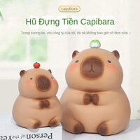 WISLEO Heo đất Capybara Con heo đất Có thể được lưu trữ mong muốn Con heo đất trẻ em con trai cô gái Con heo đất