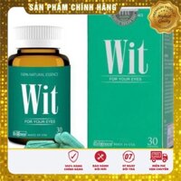 Wit bổ mắt - Hộp 30 viên sáng mắt, dưỡng mắt, giảm cận thị, khô mắt, loạn thị