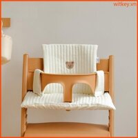 Wit Ghế Đệm Ghế Đệm Lót Thêu Động Vật Miếng Lót Để Giữ Cho Bé Thoải Mái Ghế Ngồi Cho Bé Đệm