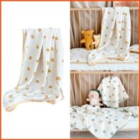 Wit Sơ Sinh Cho Bé Tắm Gói Chăn Cotton Đầm Chăn 2 Lớp Khăn Tắm Trẻ Sơ Sinh Chăn Ga Gối Phụ Kiện