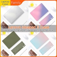 With Keyboard Cover Hard Shell Case Cover Laptop Sleeve Bag Accessories For Lenovo Ideapad 5 Pro 14inch 16inch 14acn6 14itl6 16ihu6 16ach6 Yoga Slim 7i Pro 14 8RGO