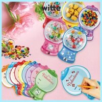 Witte 36 Gói Thiệp Valentines Cho Trẻ Em, Quà Tặng DIY Trao Đổi Bong Bóng Máy Kẹo Cao Su, Có Túi Tròn Thẻ Ngày Lễ Tình Nhân Bé Trai Bé Gái