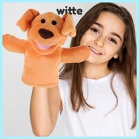 Witte Tay Ngón Tay Nhồi Bông Đồ Chơi Sang Trọng, Con Rối Tay Sư Tử Cá Mập Tương Tác, Kawaii Kawaii Hoạt Hình Mềm Nhồi Bông Sang Trọng Động Vật Đồ Chơi Trẻ Em GIfts