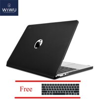 WIWU 2016/2017 MacBook Pro 13 Inch Da PU Ốp Lưng Cứng A1706/A1708 Chống Nước Laptop Bao