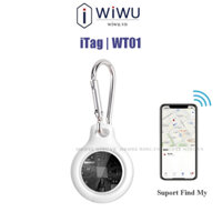 WIWU iTag Suport Find My Phone – Thiết bị định vị theo dõi tìm kiếm đồ thất lạc , xe đạp , xe máy , vật nuôi chó mèo