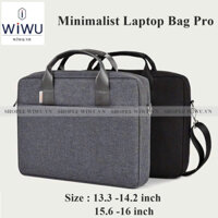 WIWU Minimalist Laptop Bag Pro  – Túi xách chóng sốc , chống nước cho Laptop , Macbook , Ultra Book cao cấp