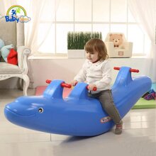 Bập bênh Hàn Quốc 3 chỗ ngồi cá heo HN760