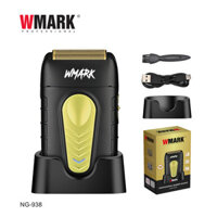 Wmark mới thép không gỉ khắc titan hai lưỡi dao cạo lưới dao cạo điện nam NG-938