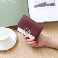 Wmgjiajubb3949 Phong Cách Mới Cao Cấp Ví Mỏng Đổi Thẻ Đa Năng Ly Hợp Siêu Mỏng Ví Da Mềm