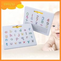 Wmmb ABC Chữ cái Bảng từ tính Đồ chơi giáo dục Chữ hoa Chữ thường Đánh vần Bảng viết Pre-Kindergarten Primary Supp