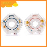 Wmmb Bơm Hơi Cho Trẻ Sơ Sinh Cổ Phao Bơi Vòng Cổ 0-8 tháng Vòng Bơi An Toàn Cho Bé