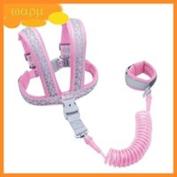 Wmmb Chống Mất Dây Đeo Tay Dây Xích Cổ Tay Trợ Lý Dây Đeo Ngoài Trời Trẻ Em Tập Đi An Toàn Phản Quang Đai Lưng Đi Bộ Dây Đeo Tay