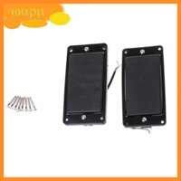 Wmmb Guitar Pickup Humbucker Cổ Cầu Có Khung Cho LP Đen 6String