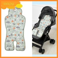 Wmmb Tấm làm mát hai mặt Miếng đệm ghế làm mát cho bé Nhiều mẫu thiết kế Đệm Pram cho xe đẩy em bé Ghế ngồi ô tô