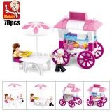 Bộ lắp ráp Sluban - Quán ăn lưu động M38-B0522