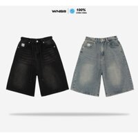 WNS Baggy Jeans Short V1 - Quần short jeans baggy Local Brand WNS Chính Hãng