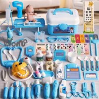 WO MA  Bộ Đồ Chơi Bác Sĩ Cho Bé Trai Và Bé Gái