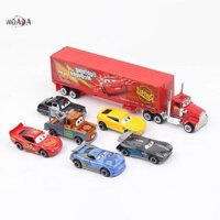 Woada 7 Cái / bộ Diecast PVC Xe Ô Tô Đồ Chơi Mô Hình Disney Pixar Xe Lightning Mcqueen Chú Xe Tải Mô Hình Huy Động Bộ Trẻ Em Bé Trai Quà Tặng VN