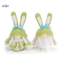 Woada Thỏ Phục Sinh Gnome Plushes Tomtes Đồ Trang Trí Thỏ Đồ Trang Trí Vô DiệnDollar Thụy Điển Tomtes Lùn Hình VN